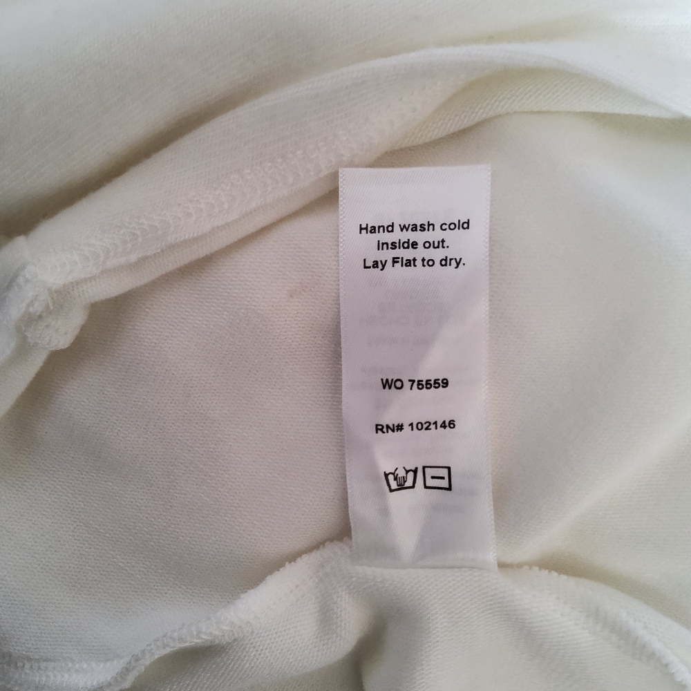 Michael Stars Verna Dolman Sleeve Knit Sweater Top White Size S NWT - Picture 8 of 9